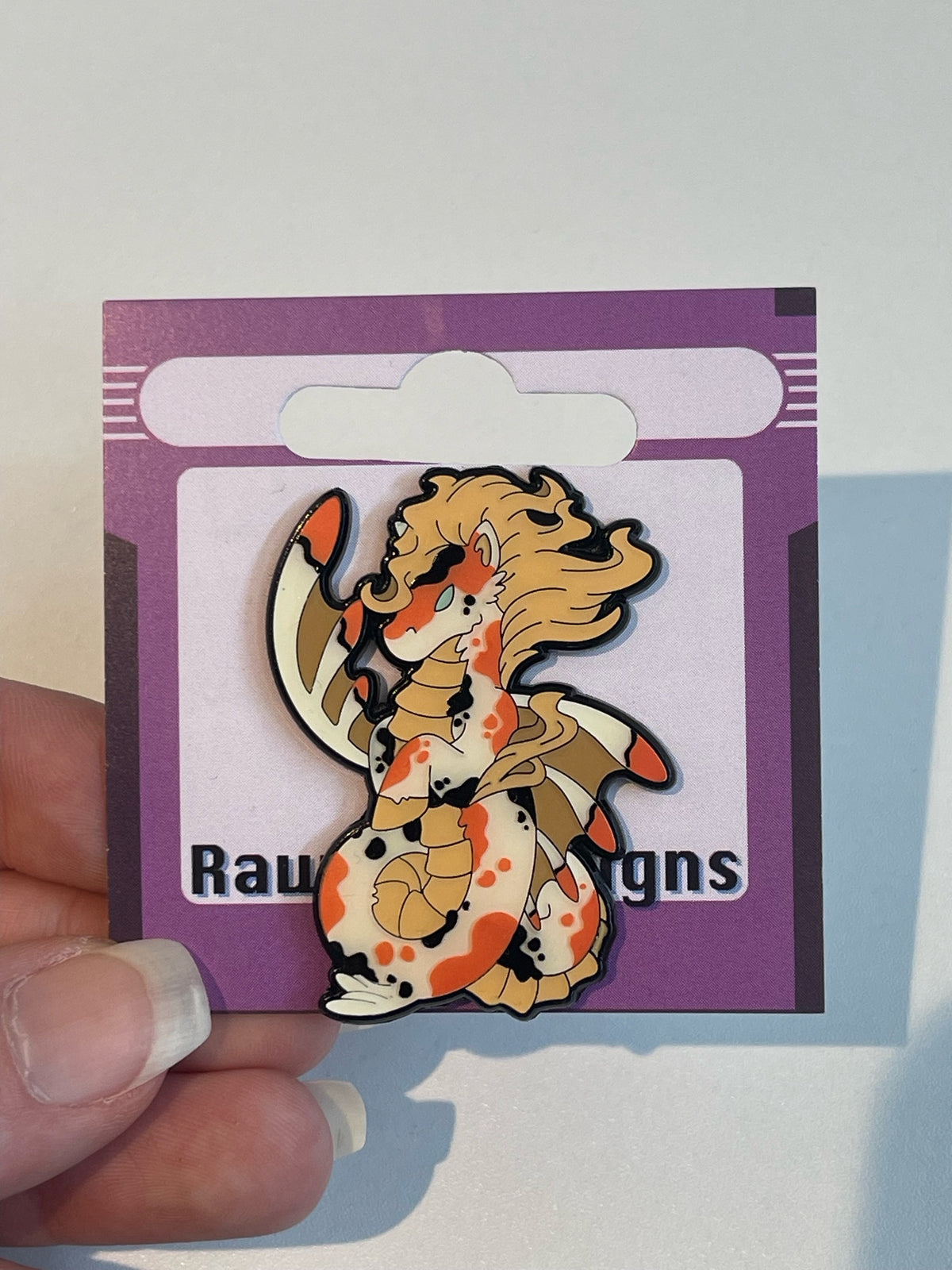 Kelpie Enamel Pin