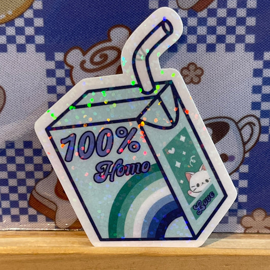 Gay Homo Juice Sticker