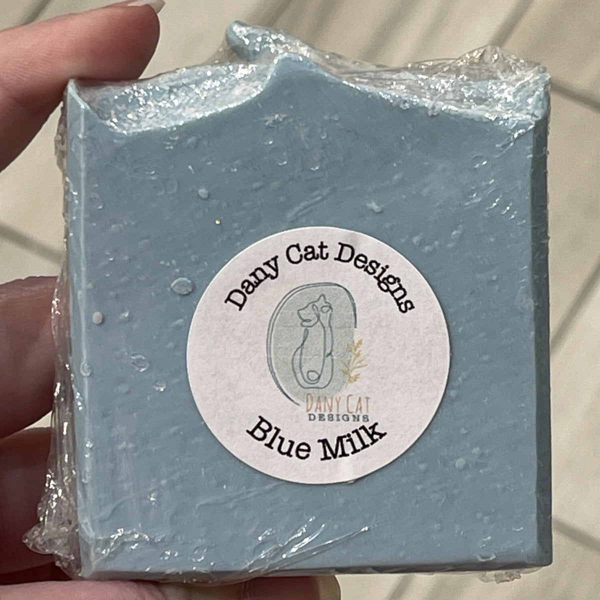 Blue Milk Simple Soap