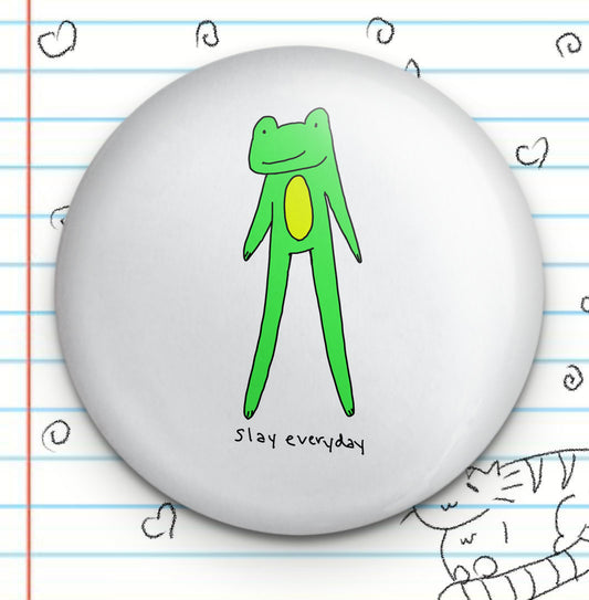 Frog Slay Button