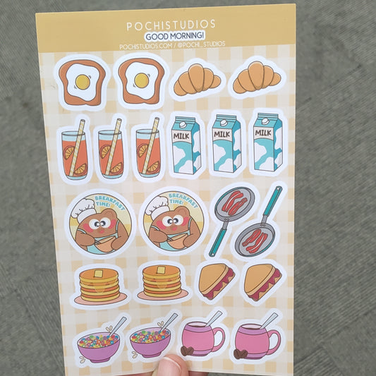Breakfast Time Sticker Sheet