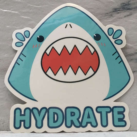 Hydrate Sticker by Lemon Whiskers