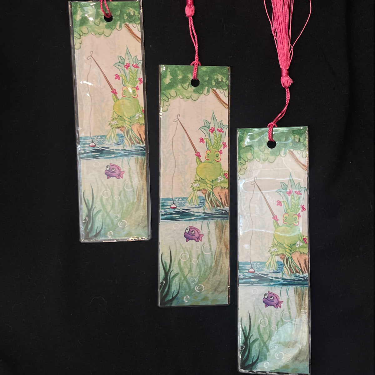 Gone Fishing Bookmark