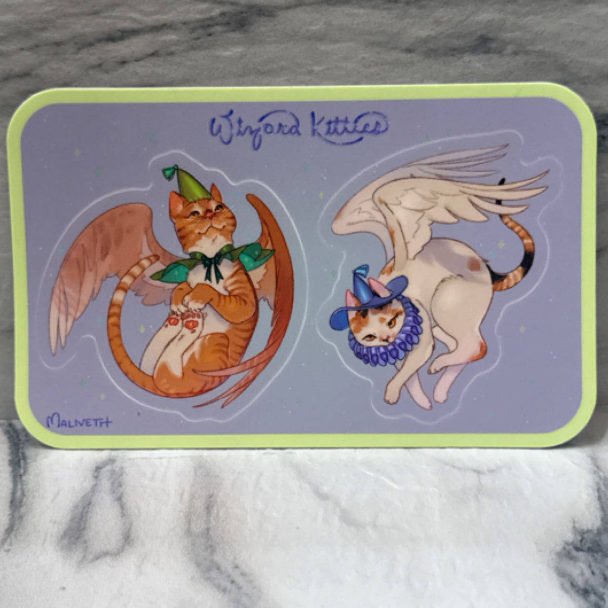 Wizard Kitties Sticker