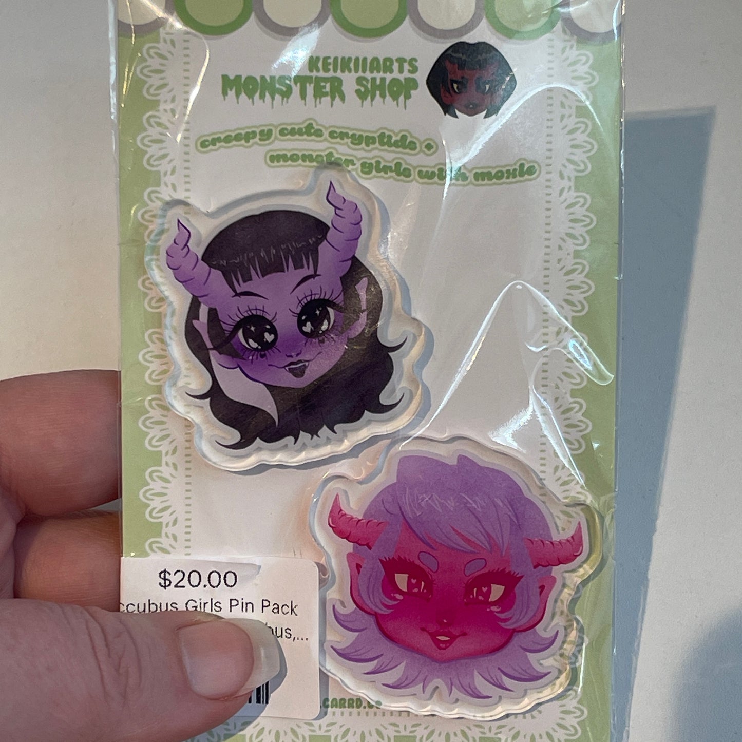 Succubus Girls Pin Pack