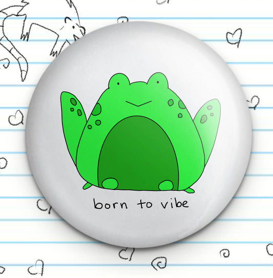 Frog Vibe Button