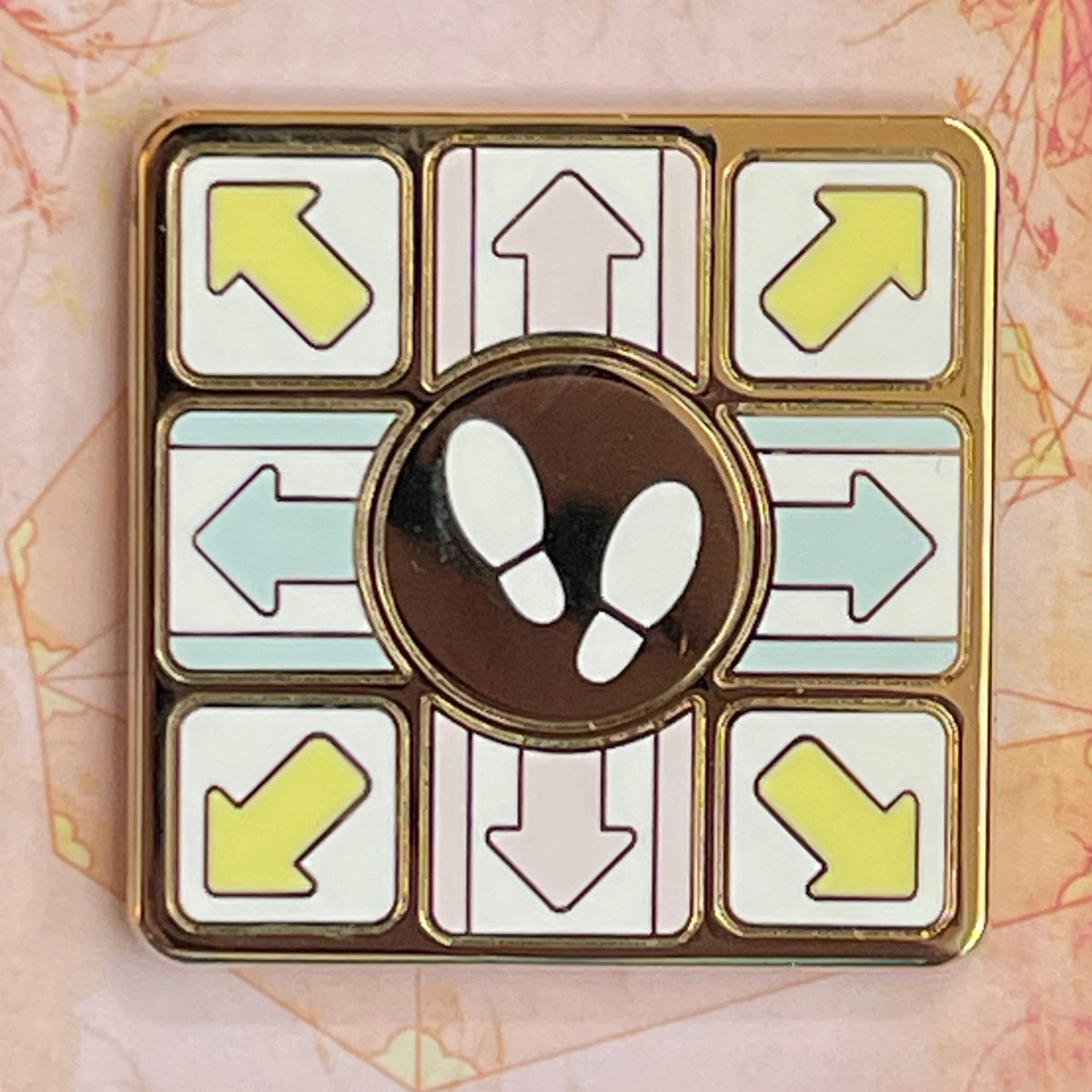 DDR Pastel Enamel Pin
