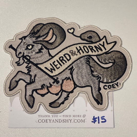 Weird & Horny Patch