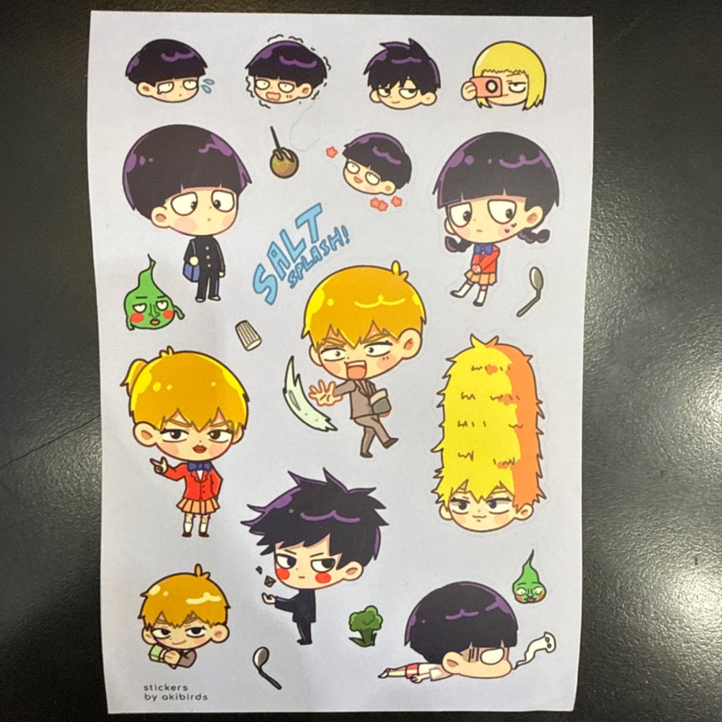 Mob Psycho 100 Sticker Sheet