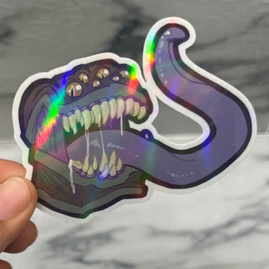 Mimic Sticker by Moonlit Menagerie