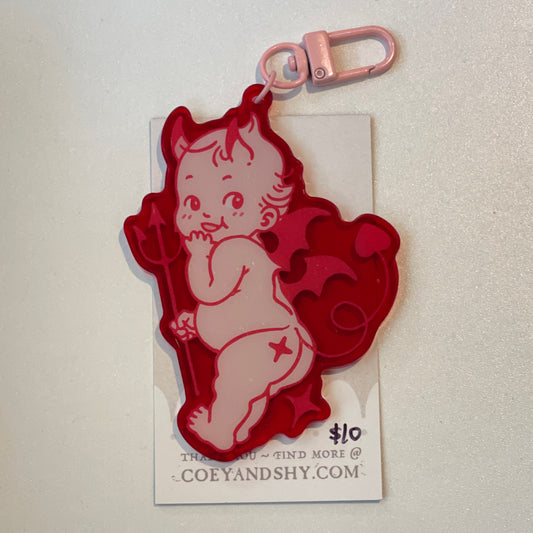 Kewpie DEVIL Keychain