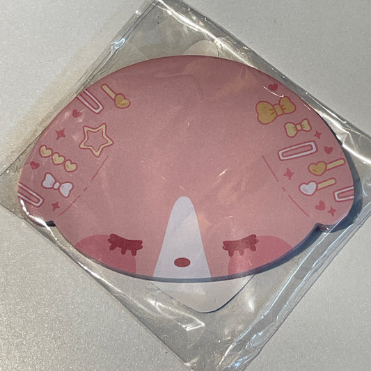 Pink Dog Sticky Notes