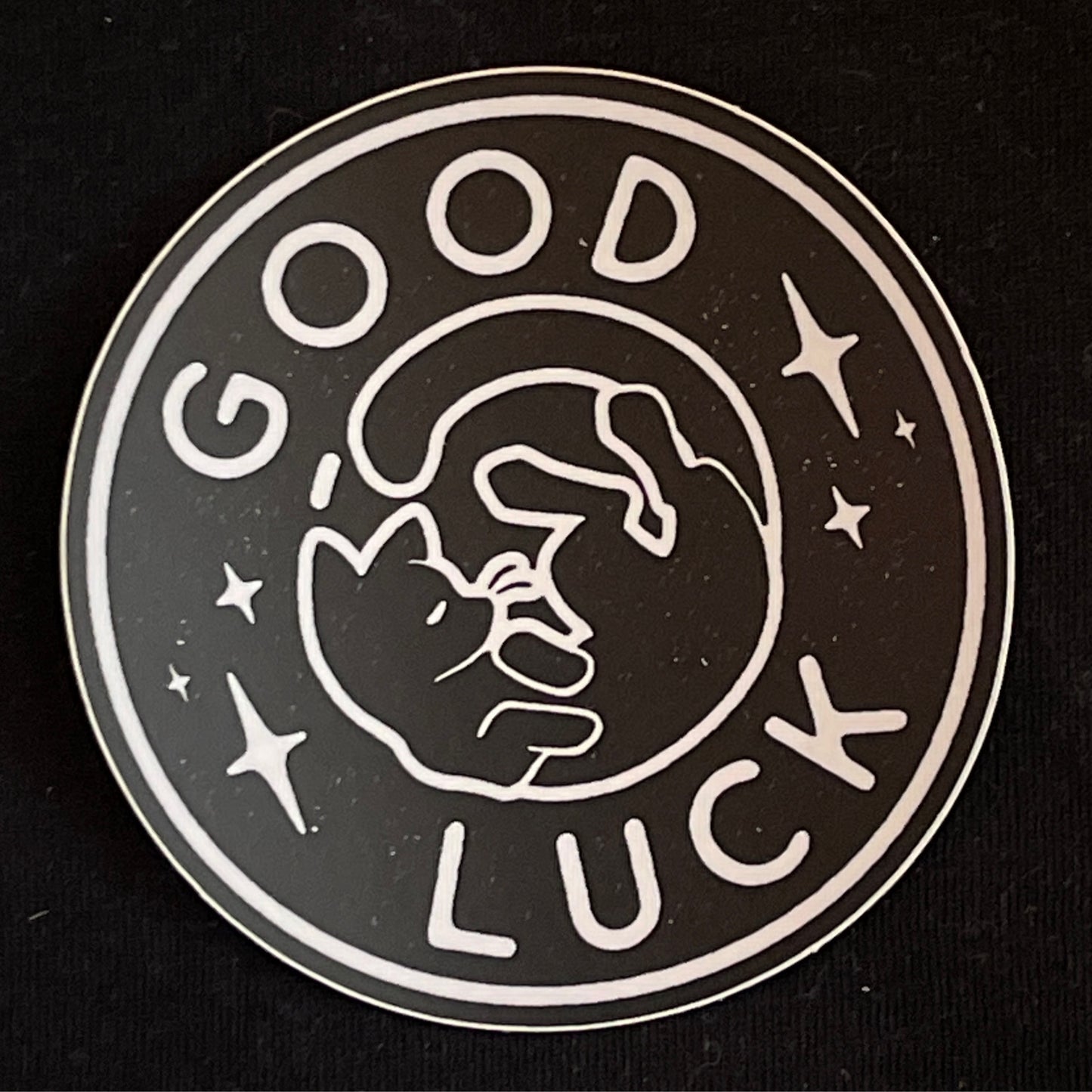 Good Luck Vinyl Sticker