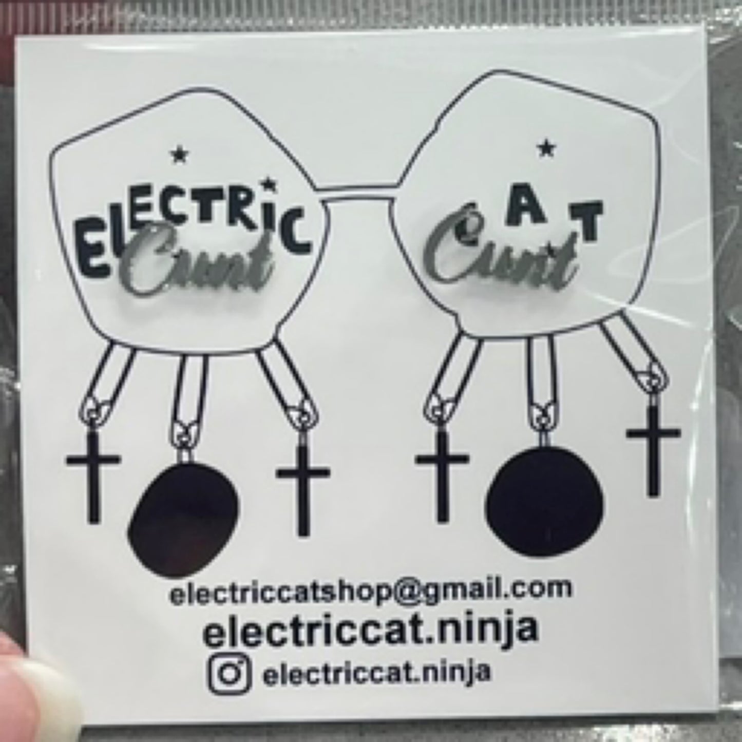 Cunt Stainless Steel Studs