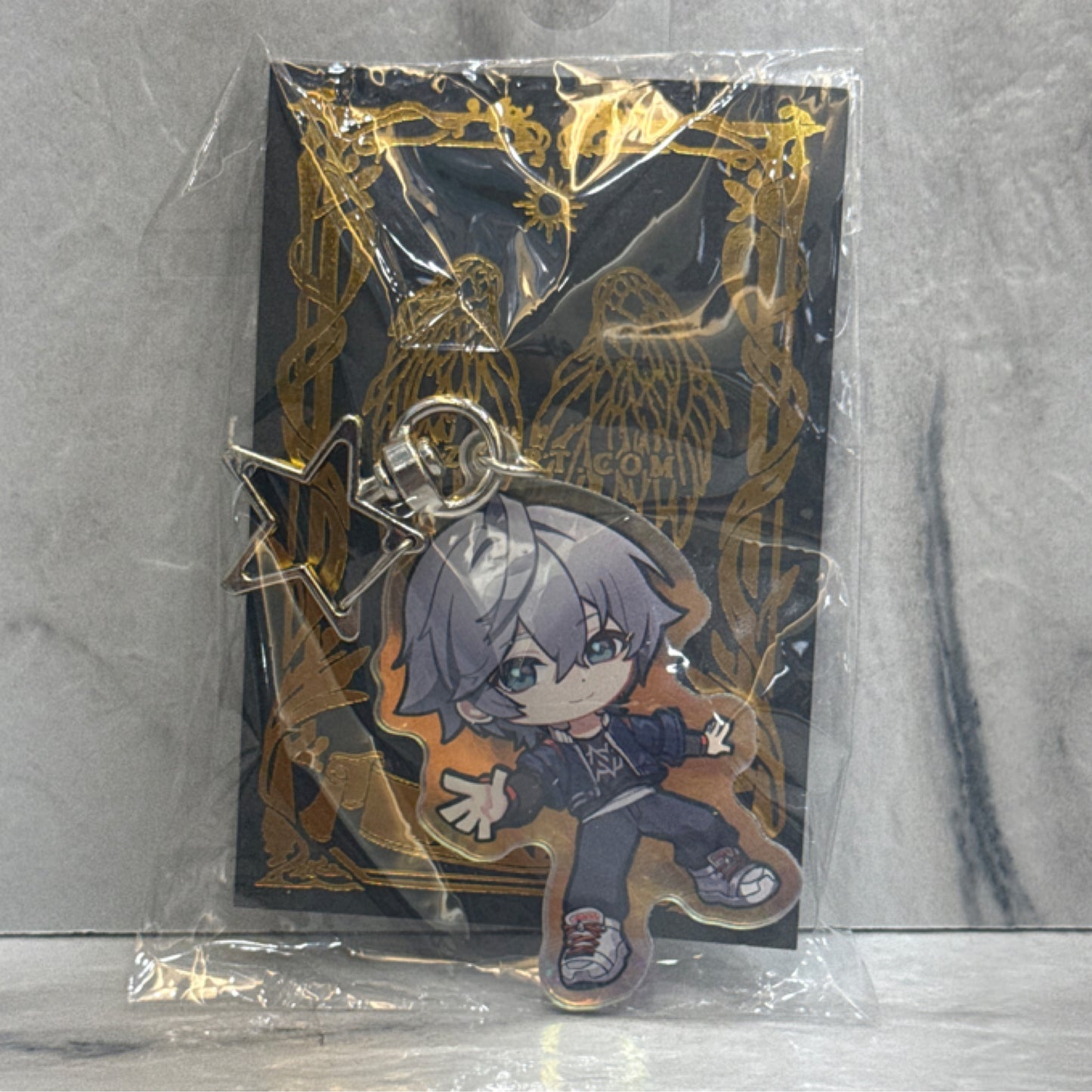 Wise Holographic Keychain