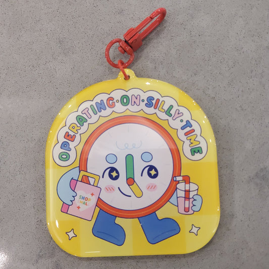 Operating on Silly Time Keychain