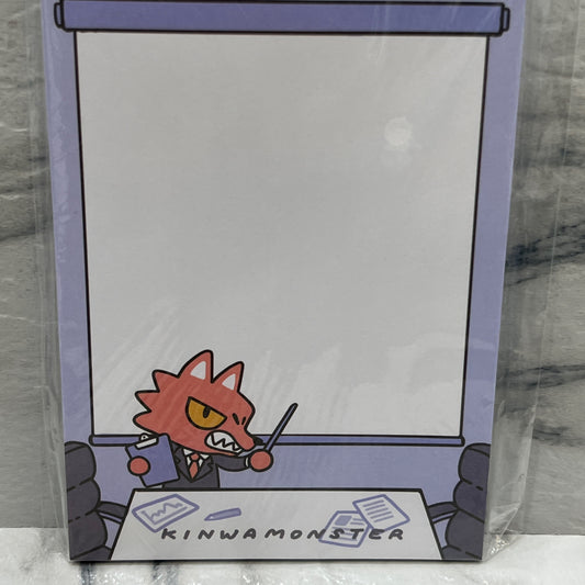 Meeting Room Long Memo Pad