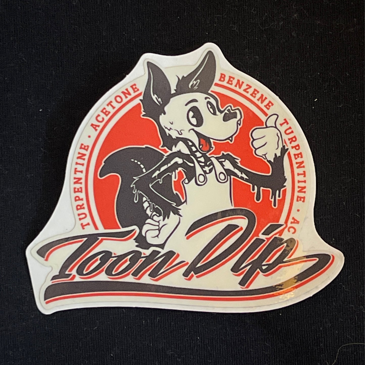 Toon Dip Vinyl Sticker