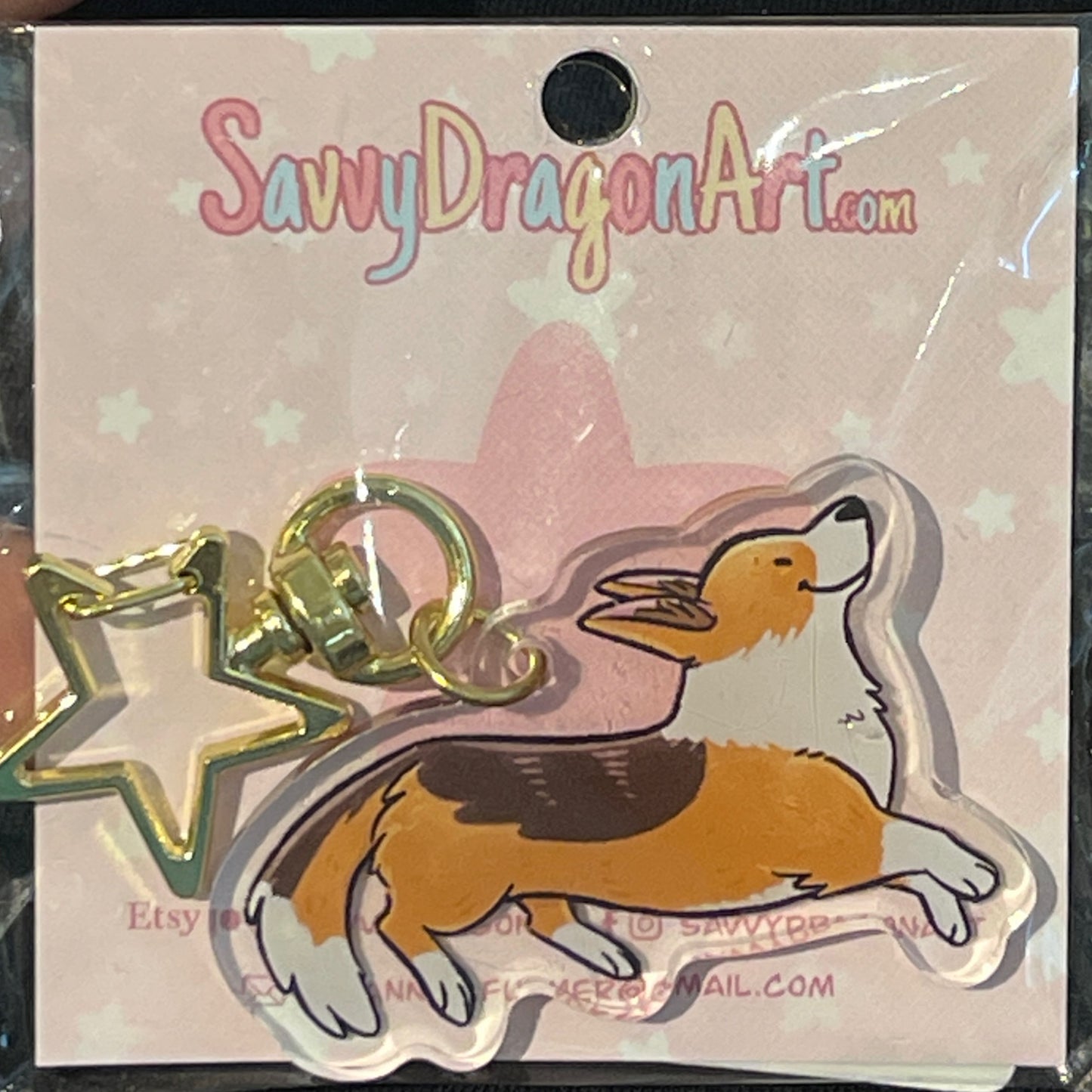 Corgi - Red Head Tricolor (with tail)