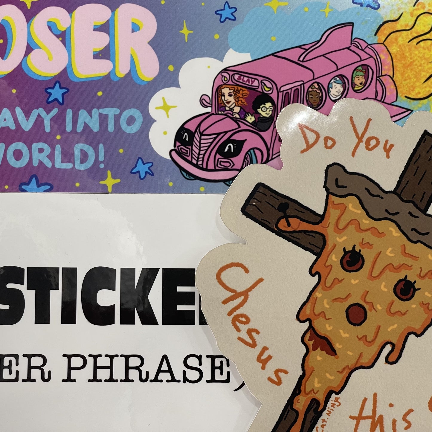 Electric Cat Bumper Stickers