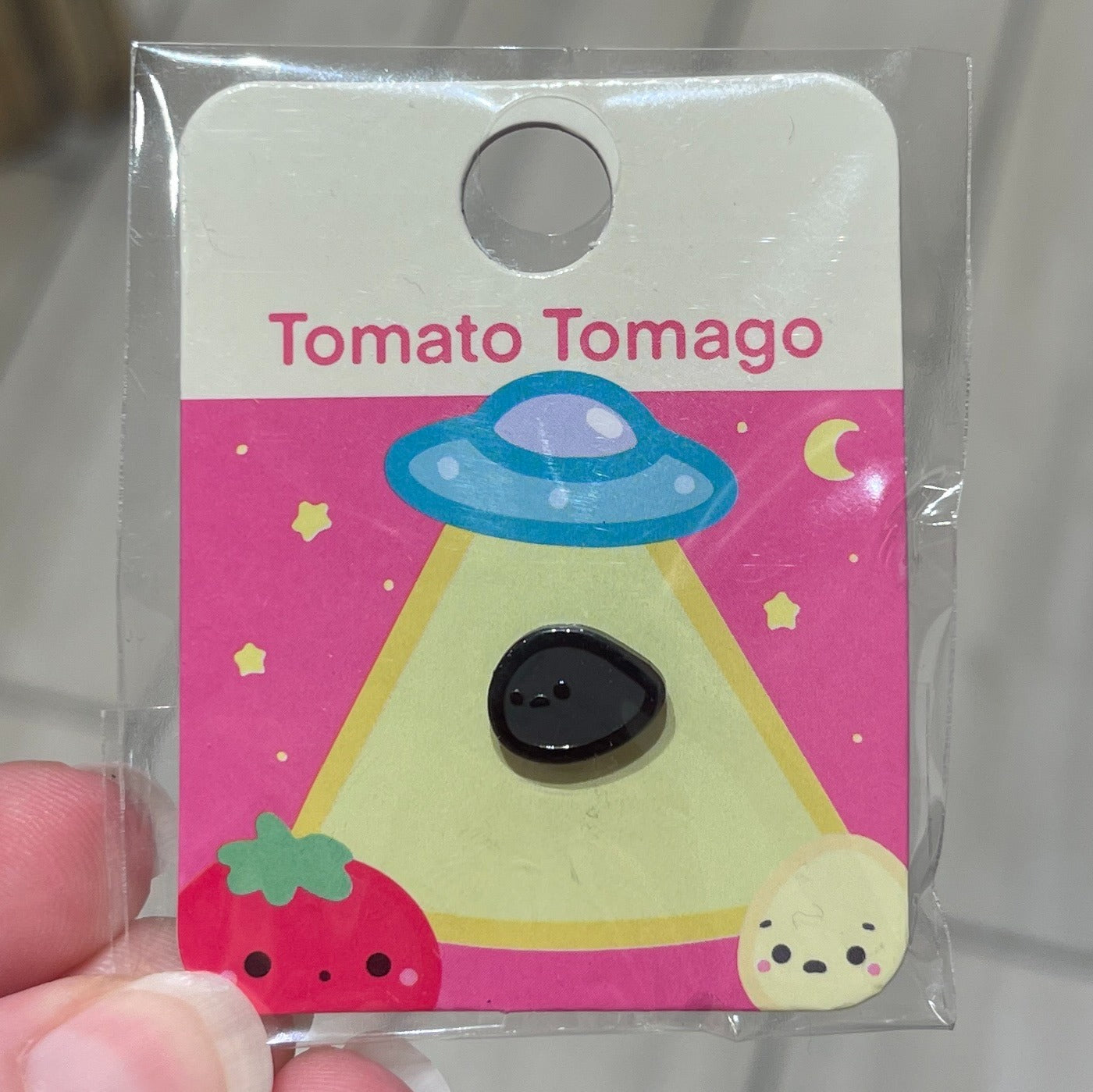 Mochi Crow Mini Pin