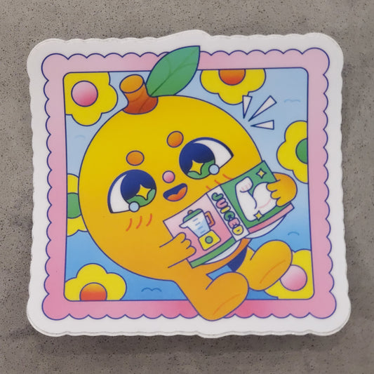 Orange Juiced Sticker