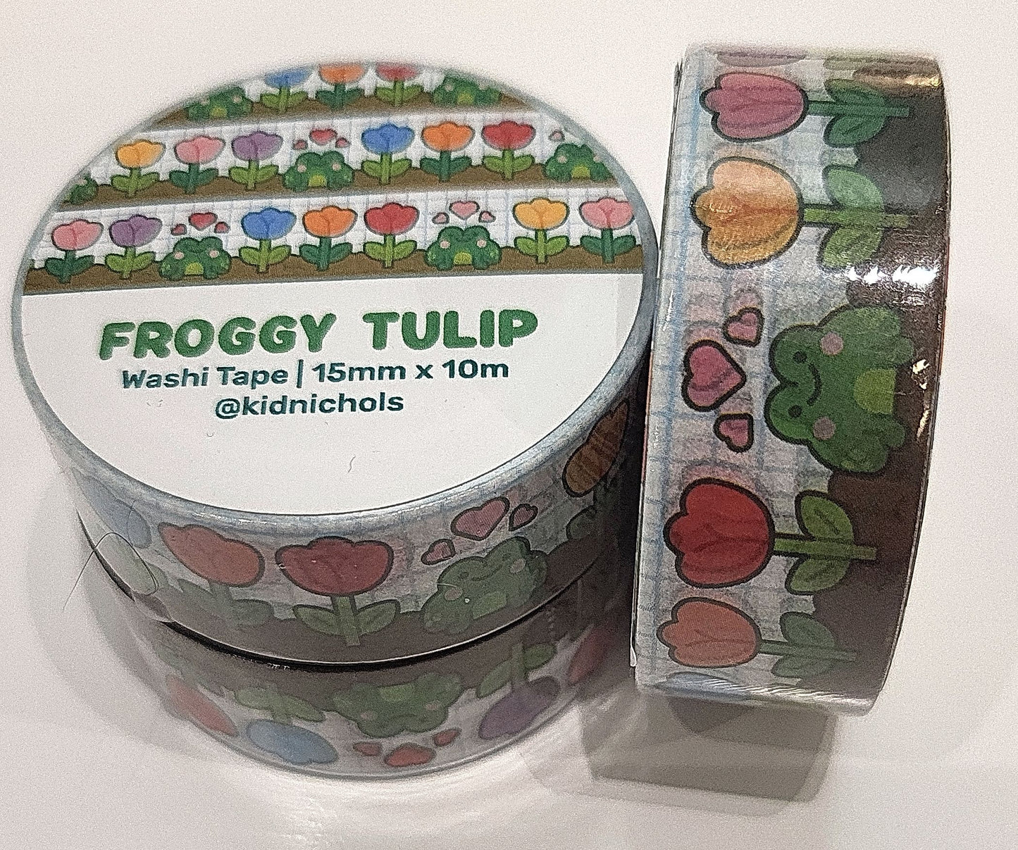 Froggy Tulip Washi Tape