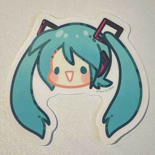 Miku Vinyl Sticker