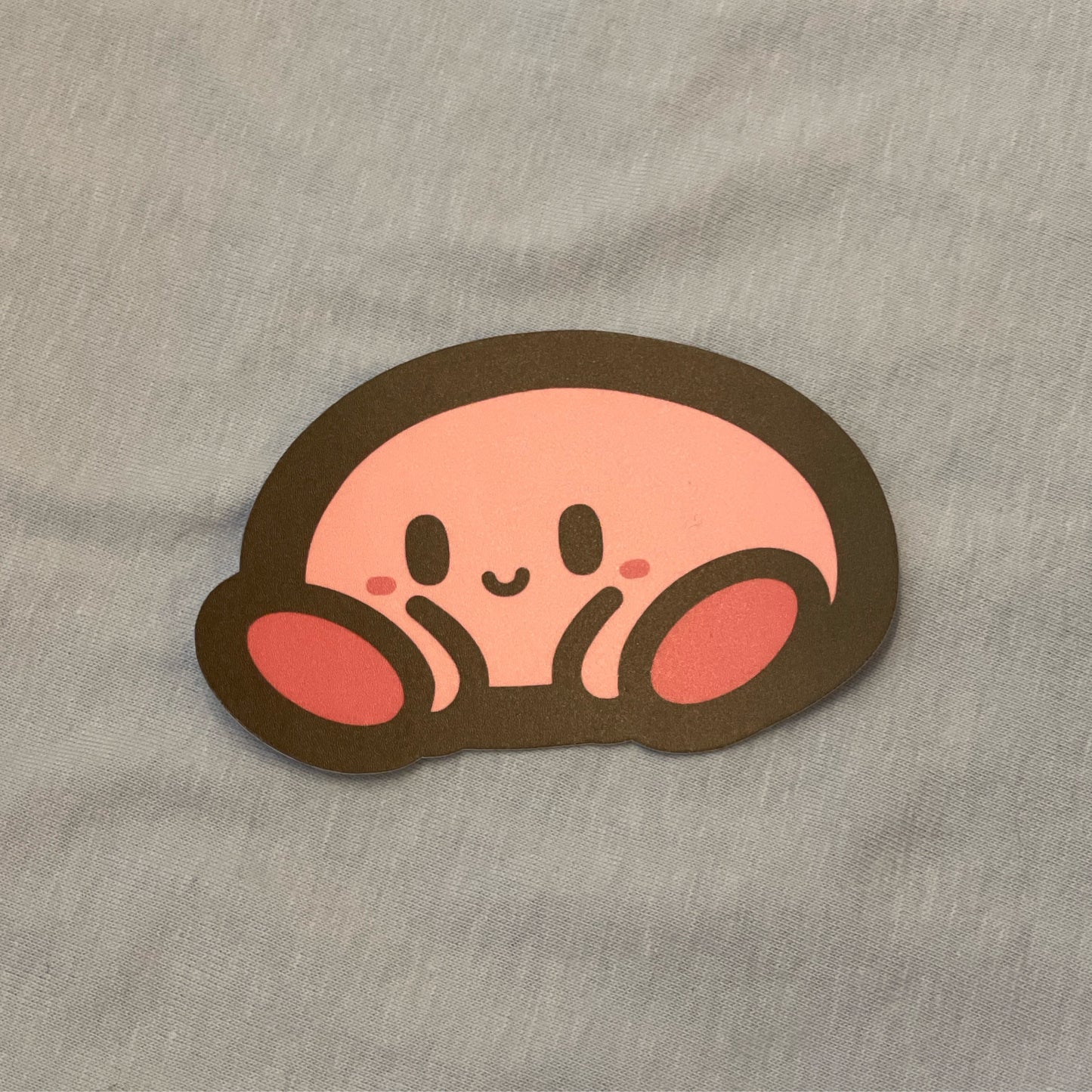 Kirby Sitting Sticker