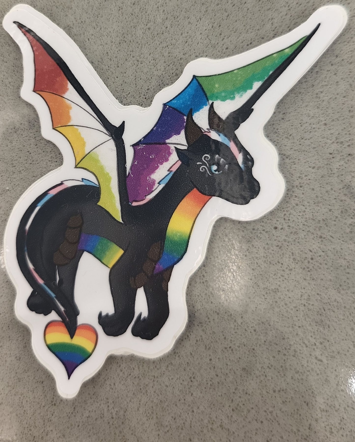 Dolphin Productions Sticker - Pride Dragons