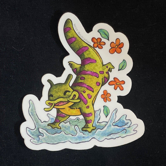 Rainy Day Splash Sticker