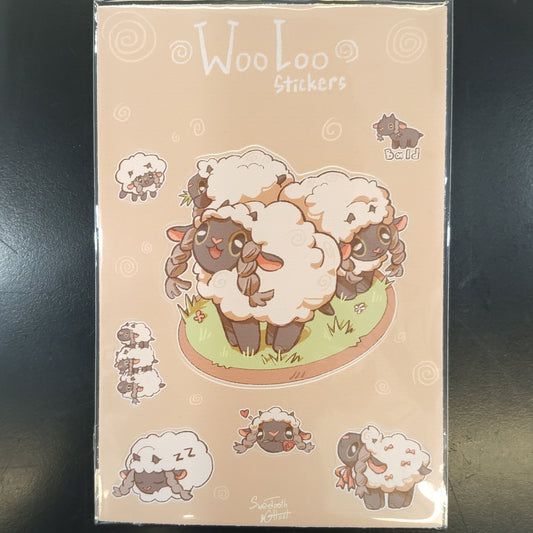 Wooloo Sticker Sheet
