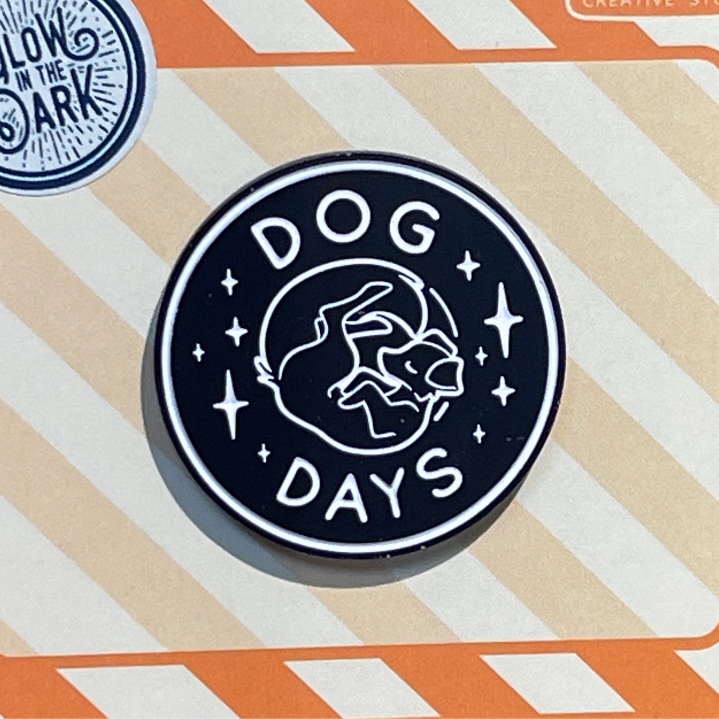 Dog Days Enamel Pin