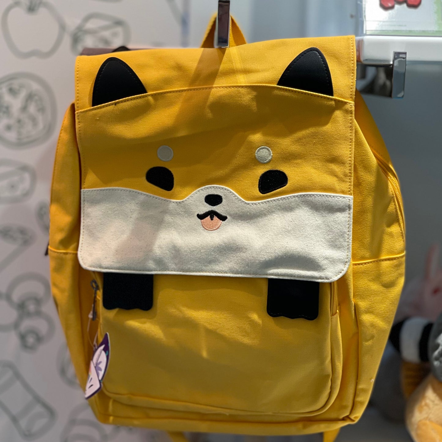 Sesame Shiba Backpack