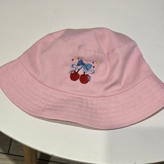 cherrybow bucket hat