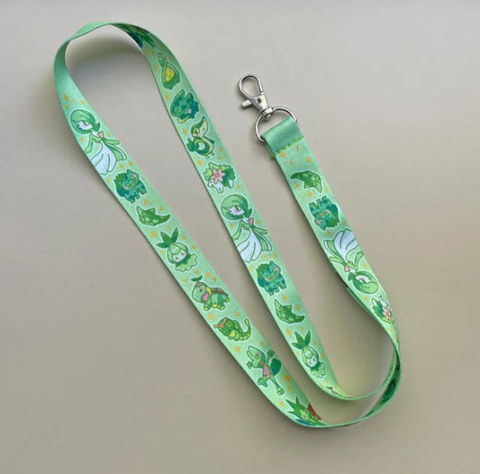 Green Pokemon Lanyard