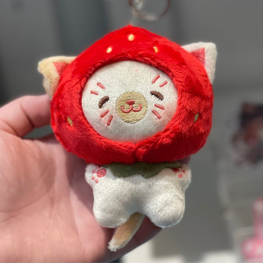Strawberry Kitty Plush