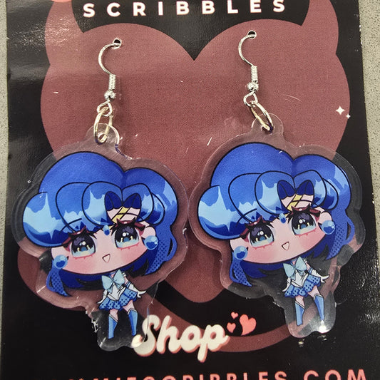 Sailor Mercury Earrings