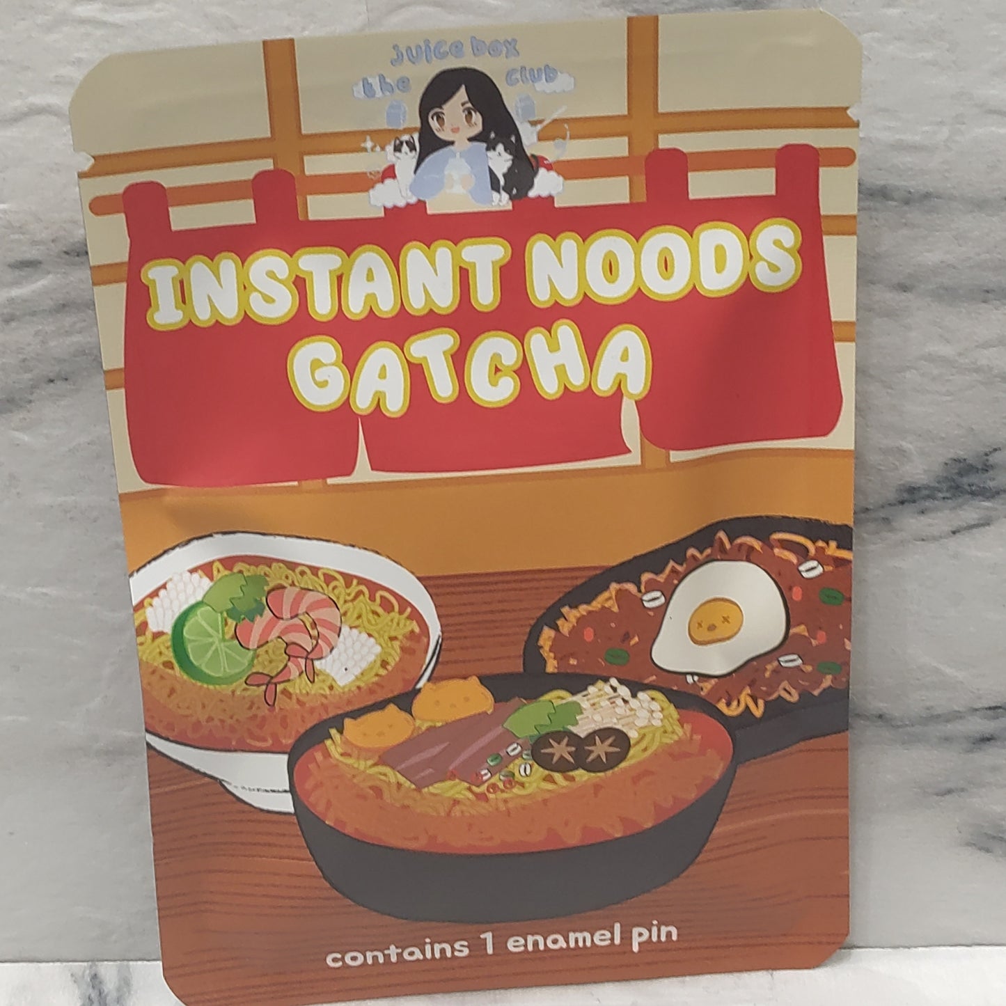 Mystery Ramen Enamel Pin by TJBC