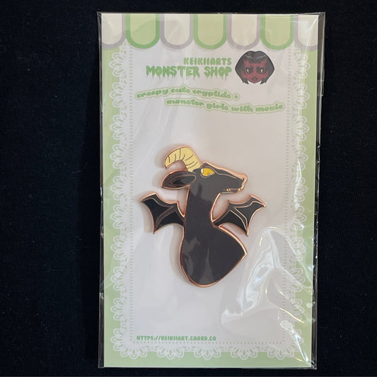 Jersey Devil Pin (Black)