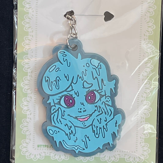 Slime Girl PVC Keychain