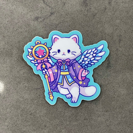 RPG Cats Healer Sticker