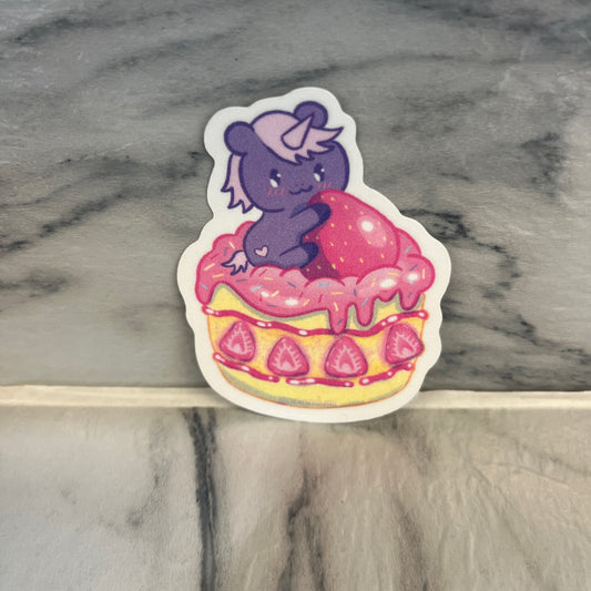 Uni, Unicorn Cake Sticker