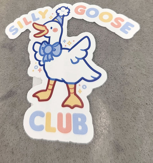 Silly Goose Sticker