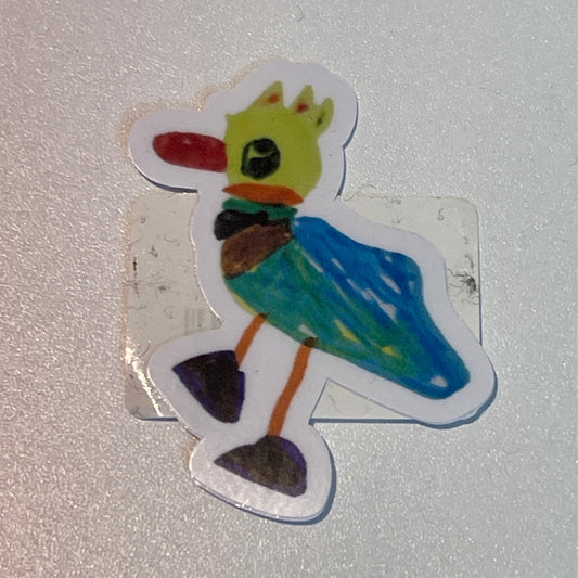 King Mallard Sticker