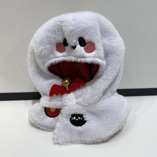 White Plush Cape
