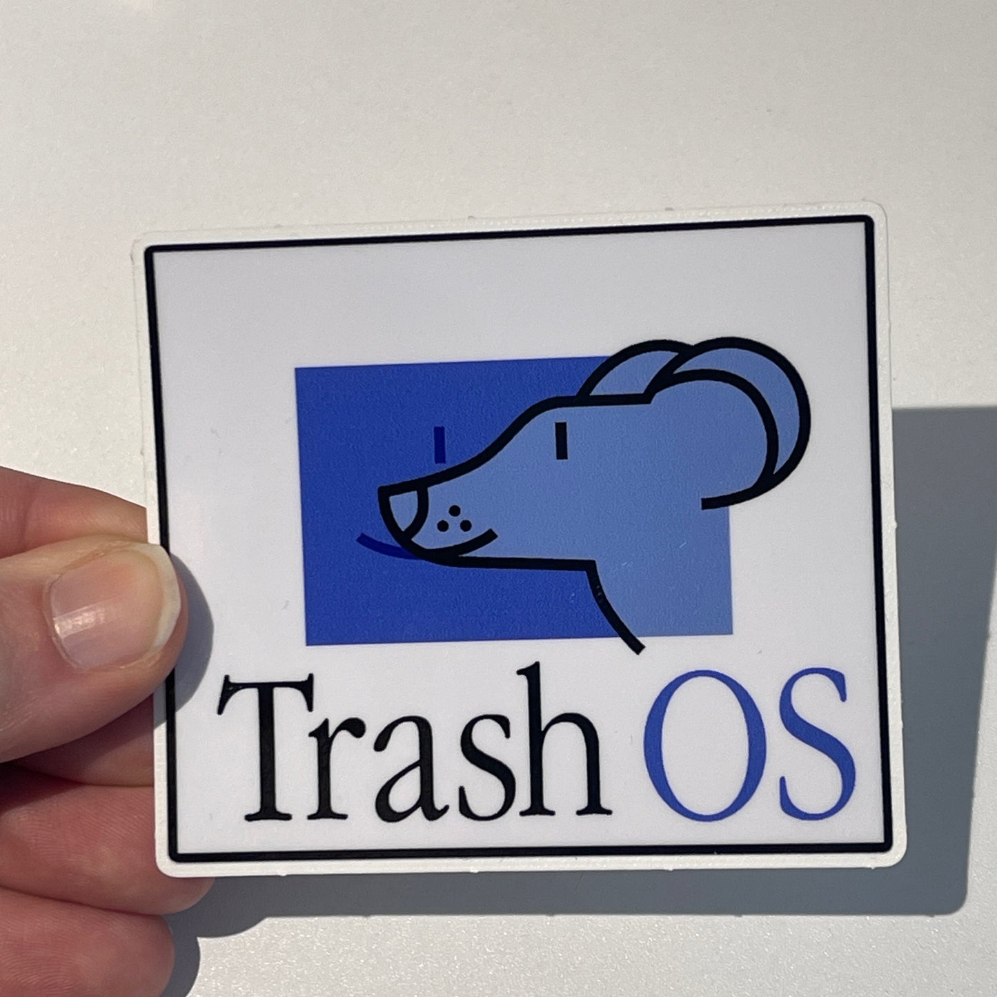 Trash OS Vinyl Sticker