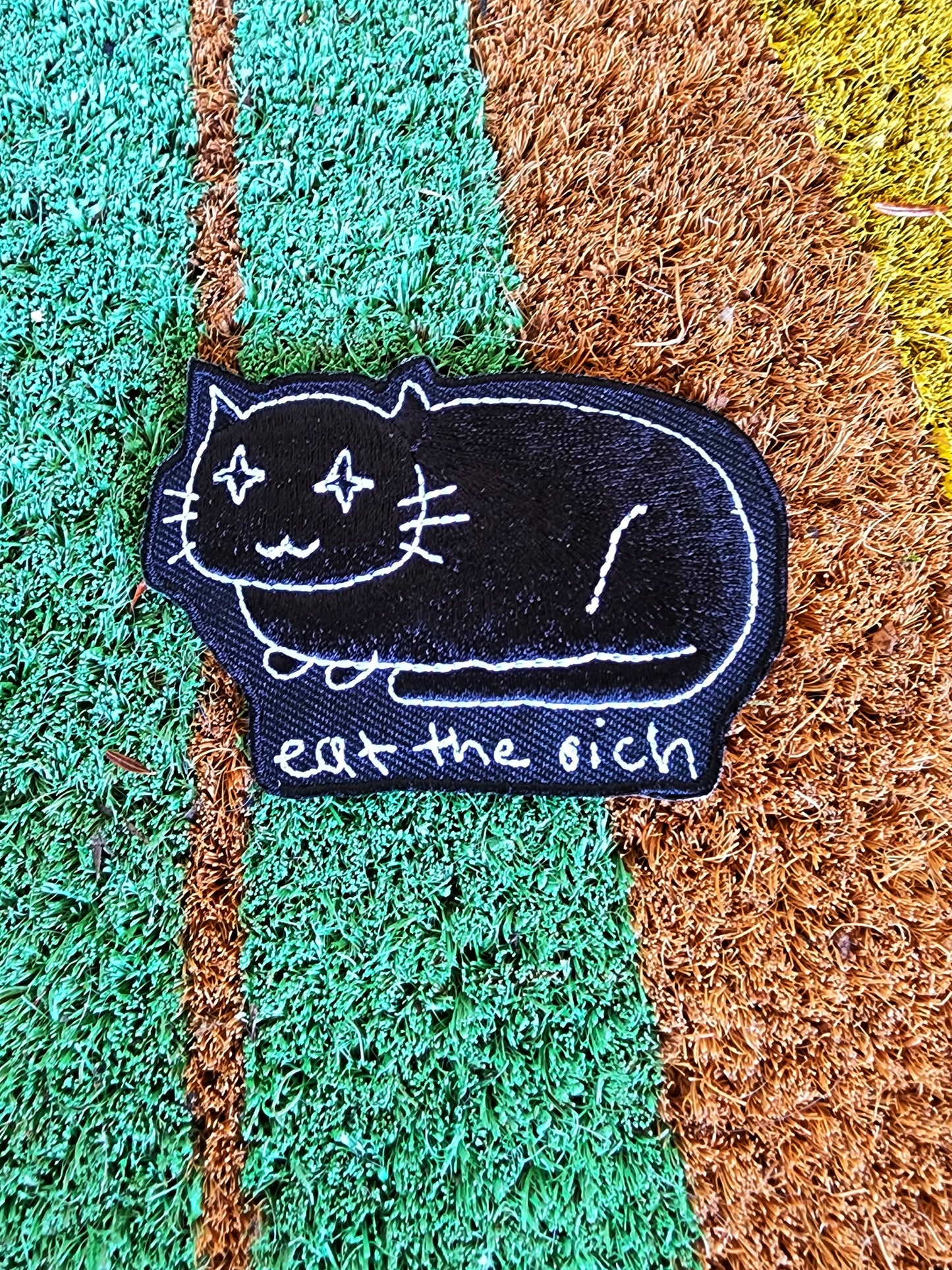 Eat the Rich 3 Inch Patch