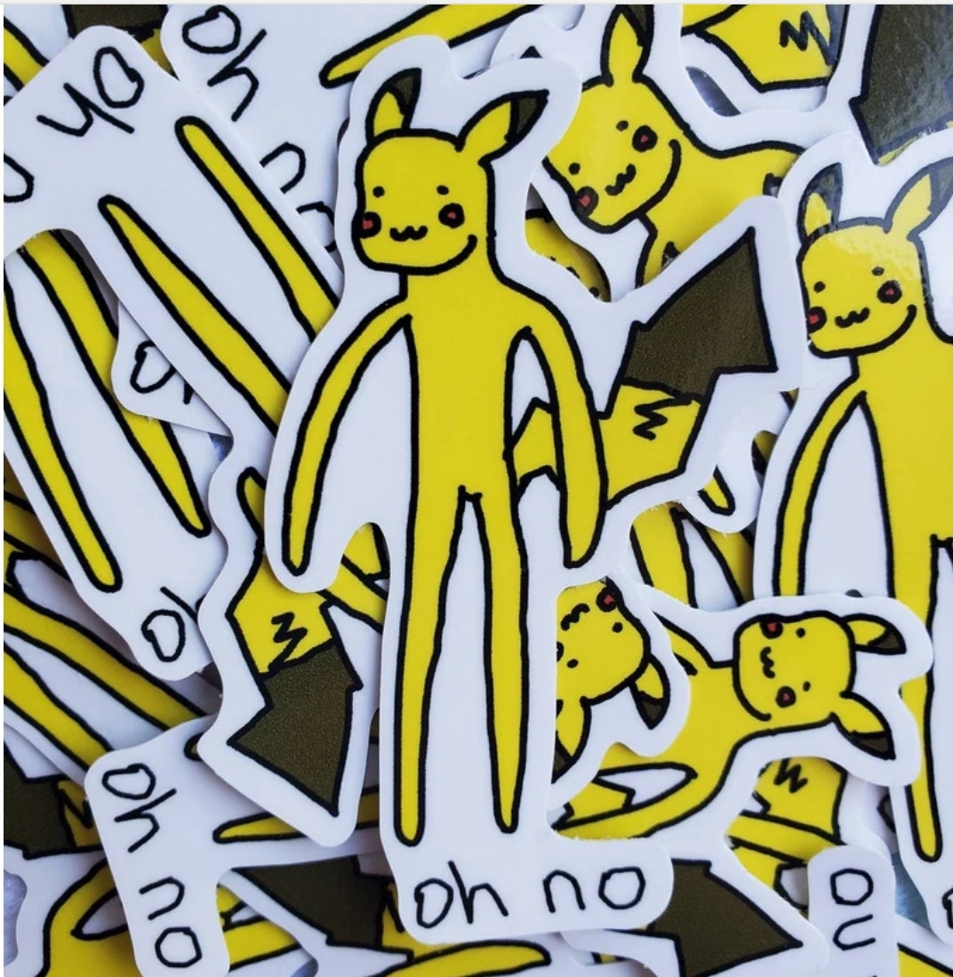 Oh No Sticker