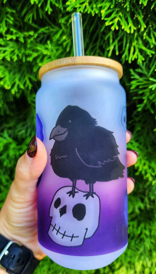 Raven Witchy Frosted Cup